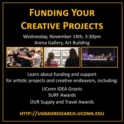 Funding Creative Projects Fall 2018